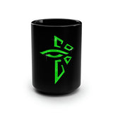 Ingress Enlightened Black Mug Cup 15oz - Embrace the Power of Enlightenment