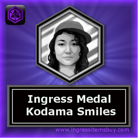 Ingress badges kodama smiles|ingress medals kodama smiles