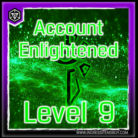 Ingress Account L9 Enlightened