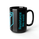 Ingress Resistance Black Mug Cup 15oz - Fuel Your Gaming Passion!