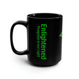 Ingress Enlightened Black Mug Cup 15oz - Embrace the Power of Enlightenment