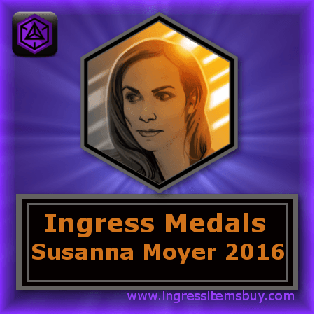 ingress character medal,ingress medals Susanna Moyer 2016,ingress badges,ingress badge Susanna Moyer
